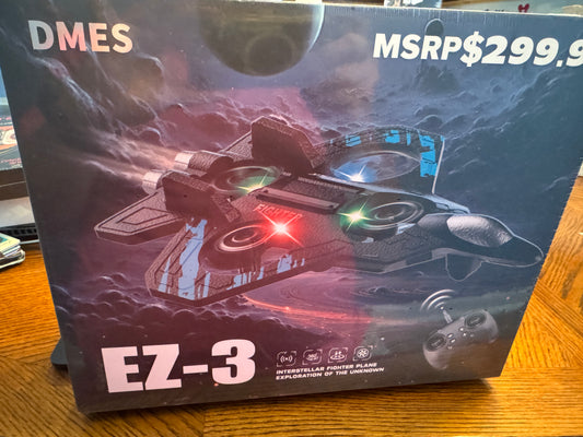 Interstellar Fighter plane DMES EZ 3 Remote Control Aircraft