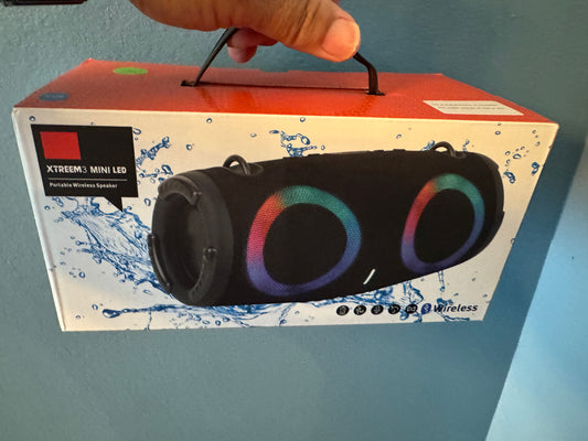 Brand New Xtreem3 Mini Led Portable Wireless Bluetooth Speaker LED USB, Phone