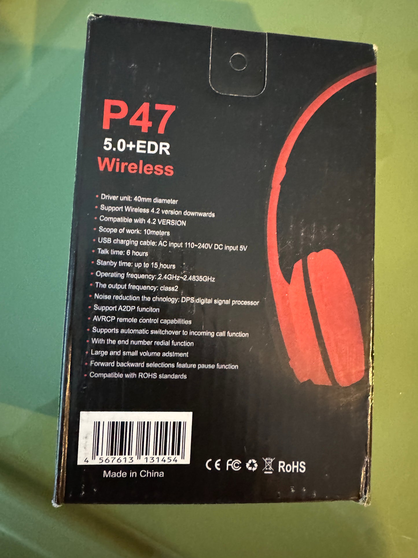 P47 Wireless Headphones Brand New Random Color
