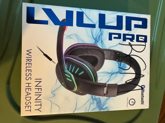 Lvl Up Pro Vivitar Infinity Wireless Headset With Microphone Bluetooth Light-up